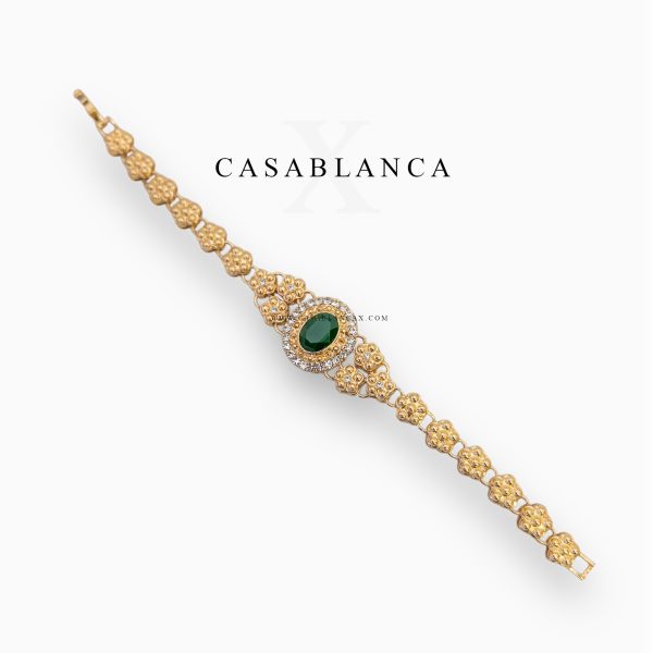 Pulsera de oro verde - Luzia