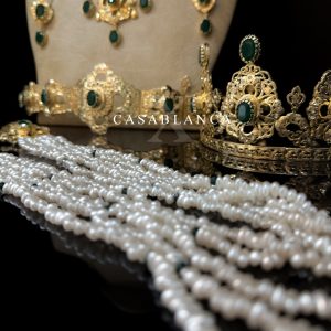 Marokkaanse Traditionele Bruidssieraden Set Henna Groen - Camry - Image 6